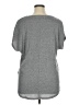 Dex Gray Short Sleeve Top Size 1X - photo 2