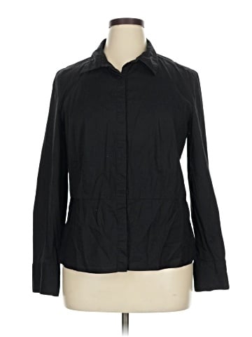 Liz Claiborne Long Sleeve Button-Down Shirt (view 1)