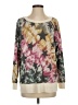 Honeyme Floral Ivory Pullover Sweater Size S - photo 1