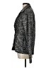 Chico's 100% Polyester Animal Print Gray Black Blazer Size Med (1) - photo 5