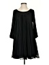 ERIN Erin Fetherston 100% Polyester Solid Black Cocktail Dress Size 2 - photo 1