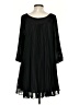 ERIN Erin Fetherston 100% Polyester Solid Black Cocktail Dress Size 2 - photo 2