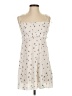 Unbranded Hearts Ivory Casual Dress Size S - photo 1