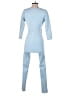 Oh Polly Solid Blue Jumpsuit Size 6 - photo 2