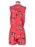 Tabitha Webb Print Red Romper Size 10 - photo 2