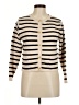 Lillusory Stripes Ivory Cardigan Size M - photo 1