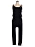 Better B 100% Polyester Solid Black Jumpsuit Size L - photo 1