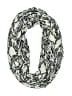 Unbranded 100% Viscose Silver Black Scarf One size - photo 1