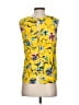Cooper & Ella 100% Polyester Yellow Sleeveless Blouse Size Sm (1) - photo 2