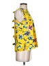 Cooper & Ella 100% Polyester Yellow Sleeveless Blouse Size Sm (1) - photo 4