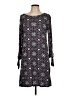 Pixley Print Black Casual Dress Size L - photo 1