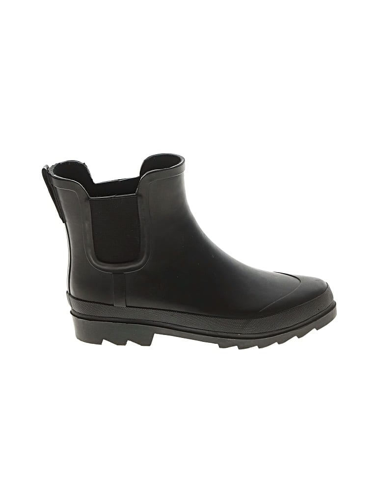 Pre-owned Jcrew Boots In Black