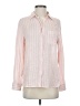 Rails Stripes Pink Long Sleeve Button-Down Shirt Size XS - photo 1