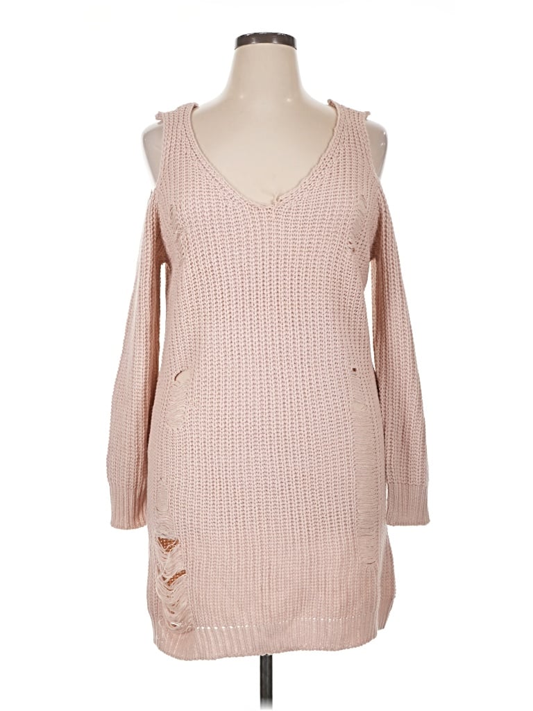 Pre-owned No Comment Casual Dress In Pink