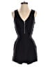 Express 100% Polyester Solid Black Romper Size 0 - photo 1