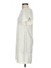Ann Taylor 100% Polyester Ivory Casual Dress Size XS (petite) - photo 5
