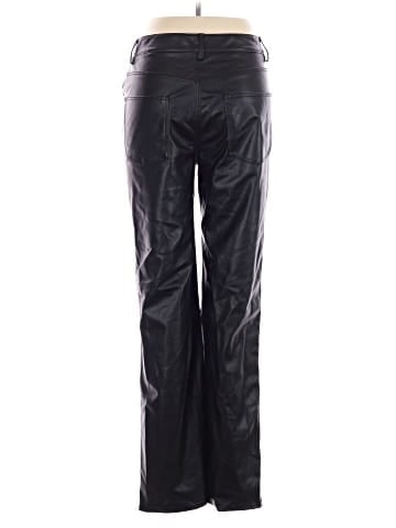 Zara Faux Leather Pants (view 2)