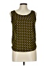 Victor Costa 100% Polyester Yellow Sleeveless Blouse Size 10 - photo 1