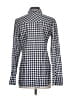J.Crew Checkered-gingham Blue Long Sleeve Button-Down Shirt Size 0 - photo 2