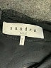 Sandro 100% Viscose Black Cocktail Dress Size S (estimated) - photo 6