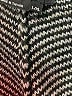 BCBGMAXAZRIA Stripes Black Poncho Size Lg - XL - photo 8