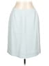 Tahari by ASL 100% Polyester Solid Blue Formal Skirt Size 12 (petite) - photo 1