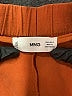 MNG Solid Brown Casual Pants Size S - photo 7