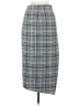 OFF-WHITE Plaid Gray Black Casual Skirt Size EU (IT) 38 / US 2 - photo 1