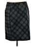 CAbi Plaid Gray Formal Skirt Size 6 - photo 1
