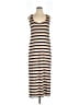 Feathers Stripes Tan Casual Dress Size 1X - photo 1