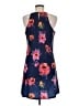 Unbranded 100% Polyester Floral Blue Casual Dress Size M - photo 2