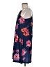 Unbranded 100% Polyester Floral Blue Casual Dress Size M - photo 5