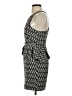 Topshop 100% Polyester Argyle Black Cocktail Dress Size 4 - photo 5