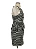 Topshop 100% Polyester Argyle Black Cocktail Dress Size 4 - photo 4