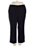 TanJay 100% Polyester Solid Black Casual Pants Size 20w - photo 1