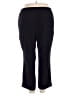 TanJay 100% Polyester Solid Black Casual Pants Size 20w - photo 2