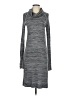 Three Dots 100% Polyester Solid Gray Casual Dress Size S - photo 1