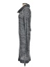 Three Dots 100% Polyester Solid Gray Casual Dress Size S - photo 5