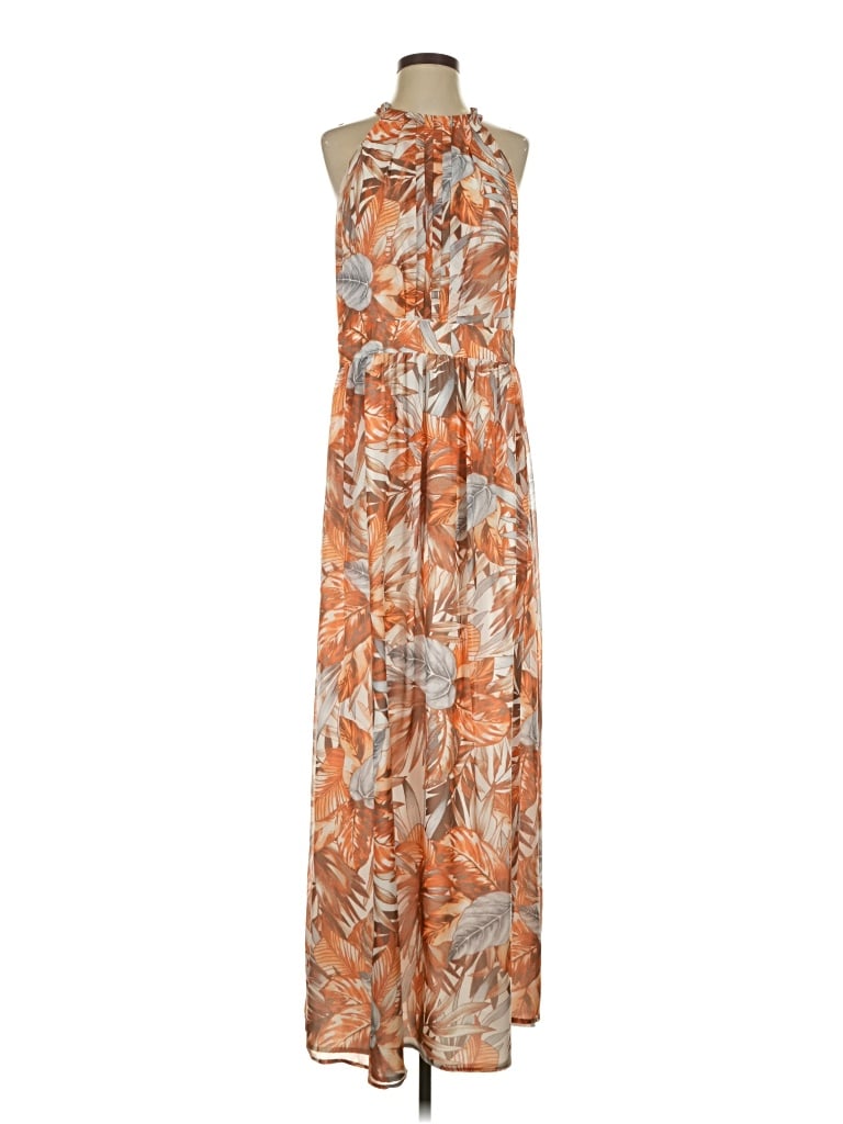 Pre-owned Anne Klein Casual Dress In Orange