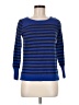 a.n.a. A New Approach Stripes Blue Pullover Sweater Size M (petite) - photo 1