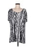 Cathy Silver Short Sleeve Blouse Size 2X - photo 1