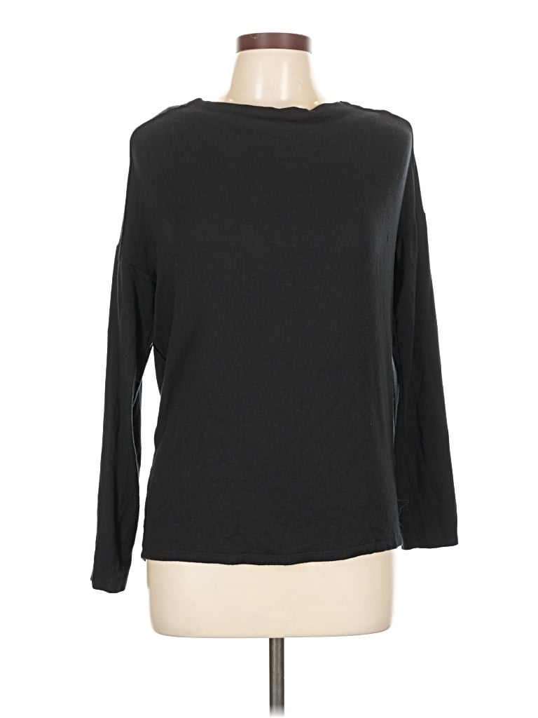 Pre-owned Red Haute 3/4 Sleeve T-shirt In Black