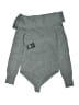 Express Gray Bodysuit Size S - photo 2