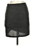 MNG Solid Gray Casual Skirt Size XS - photo 2