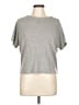 Alya Gray Short Sleeve Top Size L - photo 1