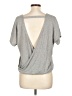 Alya Gray Short Sleeve Top Size L - photo 2