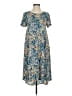 Lularoe Paisley Blue Casual Dress Size XS - photo 1