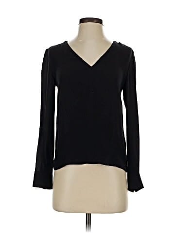 Wilfred Long Sleeve Silk Top (view 1)