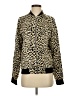 Motel 100% Polyester Animal Print Gold Black Jacket Size XXS - photo 1