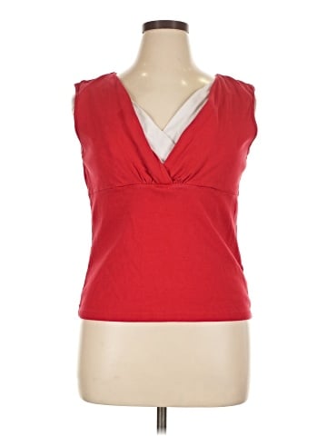 DressBarn Sleeveless T-Shirt (view 1)